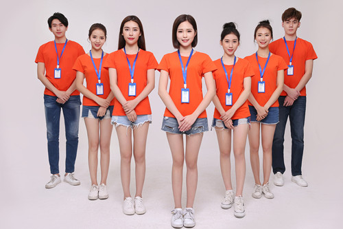 公司員工T恤衫訂做一般用什么面料！